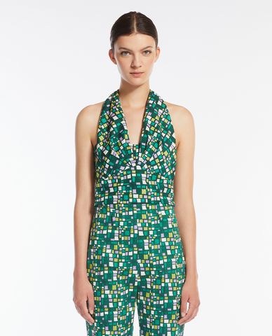  WEEKEND MAX MARA - Áo kiểu nữ cổ yếm thời trang Deremi 