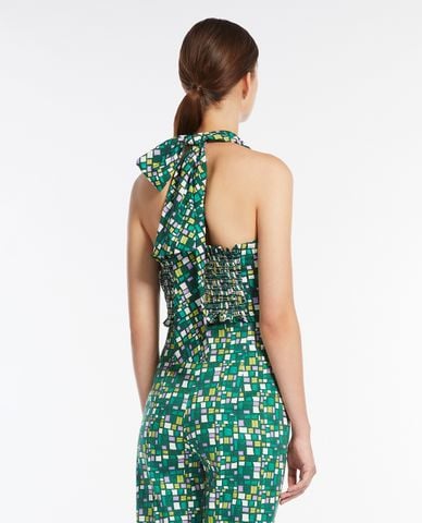  WEEKEND MAX MARA - Áo kiểu nữ cổ yếm thời trang Deremi 