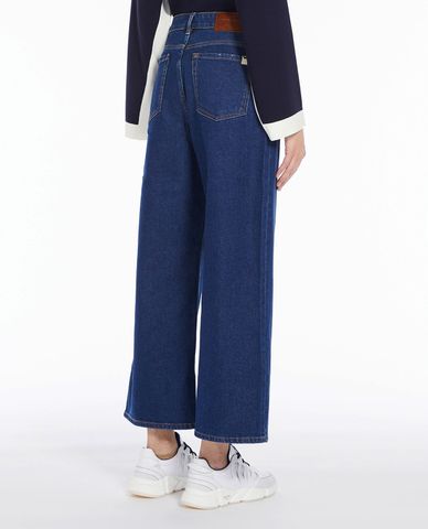  WEEKEND MAX MARA - Quần jeans nữ ống rộng Huesca 