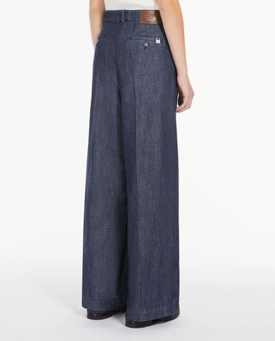  WEEKEND MAX MARA - Quần nữ ống rộng cá tính Fuxia 