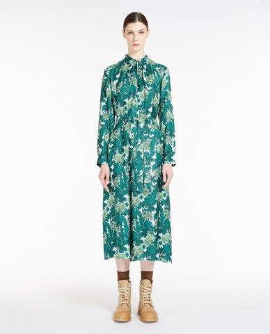  WEEKEND MAX MARA - Đầm midi cổ tròn tay dài Hello 