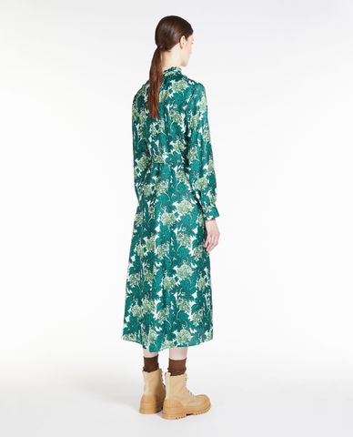  WEEKEND MAX MARA - Đầm midi cổ tròn tay dài Hello 