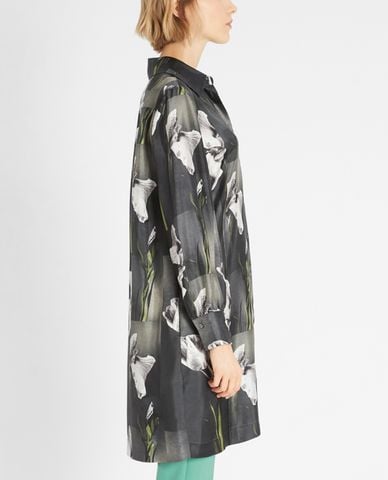  WEEKEND MAX MARA - Đầm sơ mi midi tay dài Silk Twill 