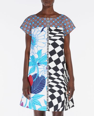  WEEKEND MAX MARA - Đầm mini phom suông họa tiết thời trang 