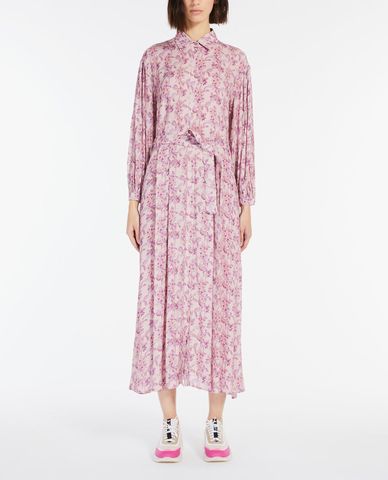  WEEKEND MAX MARA - Đầm sơ mi midi dài tay phom suông Vela 