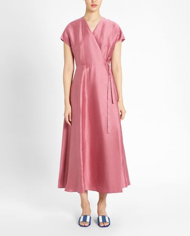  WEEKEND MAX MARA - Đầm midi cổ V phom suông thời trang 