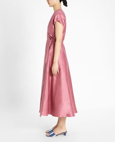  WEEKEND MAX MARA - Đầm midi cổ V phom suông thời trang 