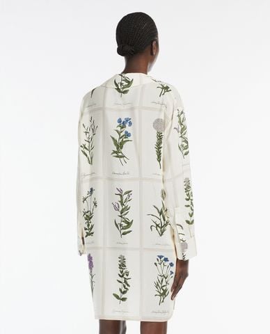  WEEKEND MAX MARA - Đầm sơ mi mini cổ bẻ tay dài Eccesso 