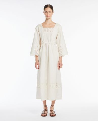  WEEKEND MAX MARA - Đầm midi cổ vuông tay dài Luglio 