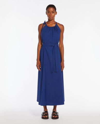  WEEKEND MAX MARA - Đầm sát nách midi xếp li trẻ trung Fidato 