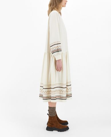  WEEKEND MAX MARA - Đầm midi phom suông hạ eo Grisaille 