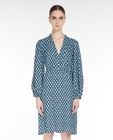  WEEKEND MAX MARA - Đầm mini cổ V tay dài Aceti 