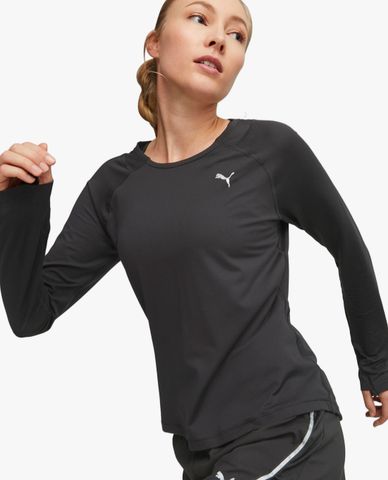  PUMA - Áo thun thể thao nữ tay dài Run CLOUDSPUN 