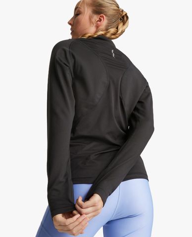  PUMA - Áo thun thể thao nữ cổ trụ tay dài Run CLOUDSPUN 