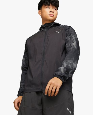  PUMA - Áo khoác thể thao nam Run Favourite Printed Woven 
