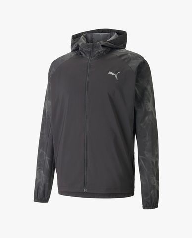  PUMA - Áo khoác thể thao nam Run Favourite Printed Woven 