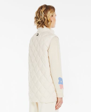  WEEKEND MAX MARA - Áo khoác phao dáng gilet cổ trụ Balco 