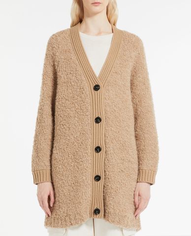 WEEKEND MAX MARA - Áo khoác cardigan nữ cổ V phối nút cài Enfasi 