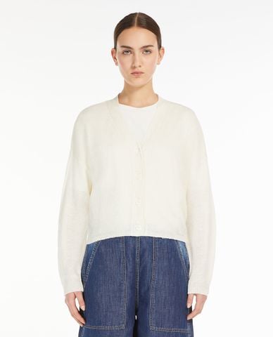  WEEKEND MAX MARA - Áo khoác cardigan cổ V tay dài Daniela 