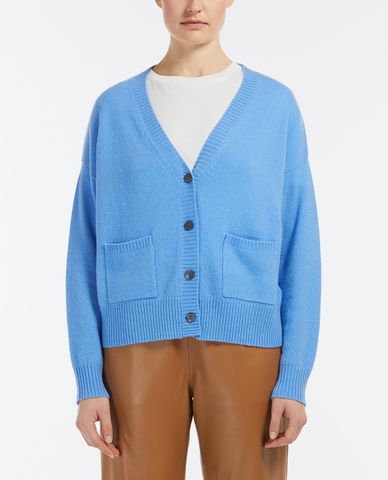  WEEKEND MAX MARA - Áo cardigan nữ cổ V phối nút cài Calamai 
