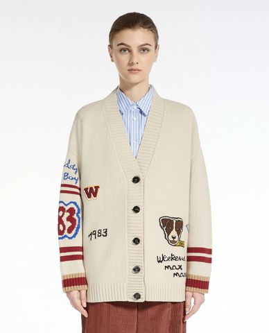  WEEKEND MAX MARA - Áo khoác cardigan nữ dáng ngắn Duccio 