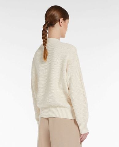  WEEKEND MAX MARA - Áo khoác cardigan nữ cổ V tay dài Wales 