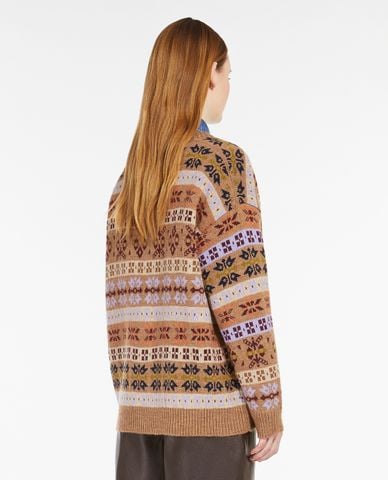  WEEKEND MAX MARA - Áo khoác cardigan nữ cổ V tay dài Eccelso 