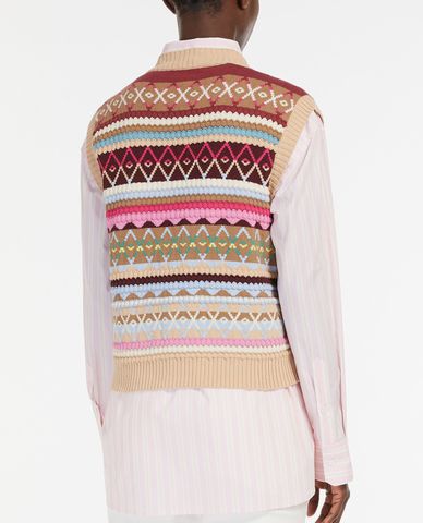  WEEKEND MAX MARA - Áo gilet nữ phom suông Esperia 