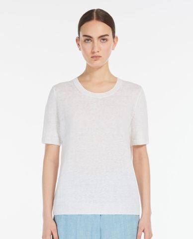  WEEKEND MAX MARA - Áo thun cổ tròn tay ngắn Pancone 