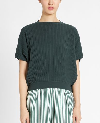  WEEKEND MAX MARA -  Áo kiểu nữ cánh dơi Pleated Viscose 