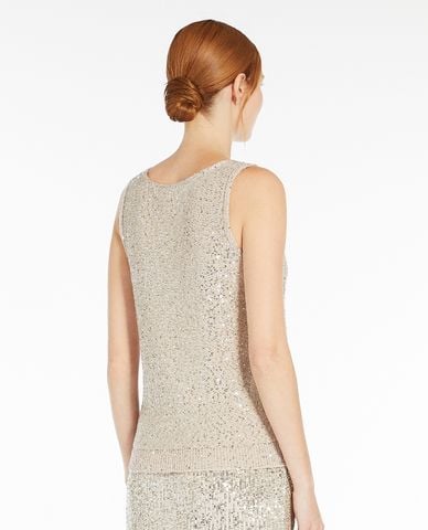  WEEKEND MAX MARA - Áo sát nách nữ cổ V phom suông Columba 