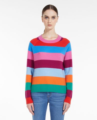  WEEKEND MAX MARA - Áo dệt kim nữ cổ tròn tay dài Cosimo 