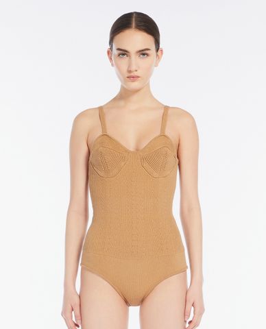  WEEKEND MAX MARA - Bodysuits dệt kim hai dây Ebro 