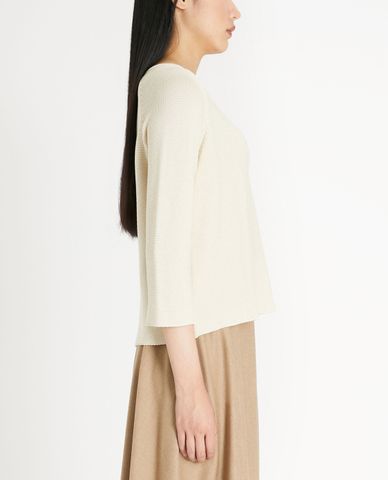  WEEKEND MAX MARA - Áo dệt kim nữ tay lỡ phom suông hiện đại 