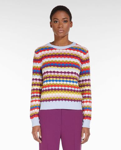  WEEKEND MAX MARA - Áo sweater nữ cổ tròn tay dài Albero 