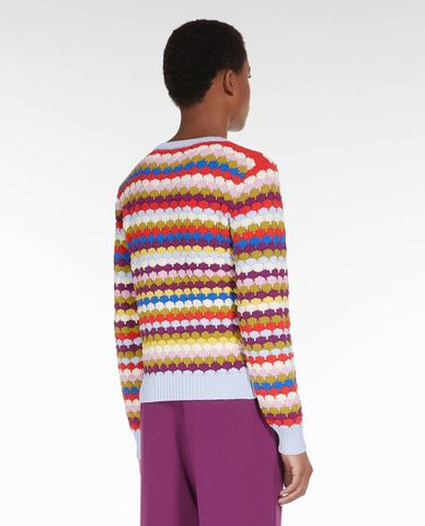  WEEKEND MAX MARA - Áo sweater nữ cổ tròn tay dài Albero 