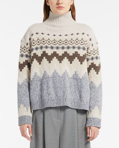  WEEKEND MAX MARA - Áo sweater nữ tay dài cổ lọ Maser 
