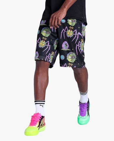  PUMA - Quần short tập luyện nam PUMA x RICK AND MORTY 