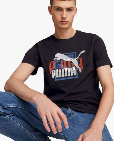  PUMA - Áo thun nam cổ tròn tay ngắn Classics GEN 
