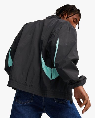 PUMA - Áo khoác thể thao nam cổ trụ SWxP Track 