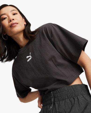  PUMA - Áo croptop nữ tay ngắn DARE TO 