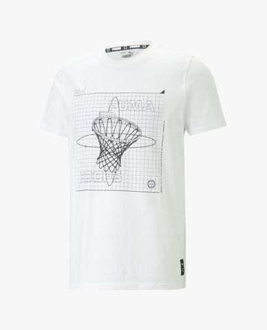  PUMA - Áo thun nam cổ tròn tay ngắn Clear Out 