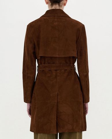  WEEKEND MAX MARA - Áo blazer nữ cổ bẻ phối thắt lưng thời trang 