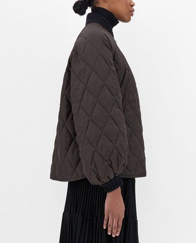  WEEKEND MAX MARA - Áo khoác bomber nữ cổ cao Micro Faille 