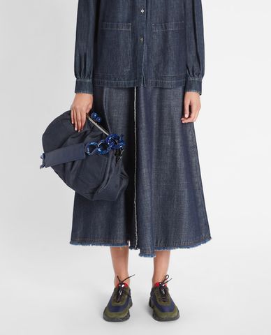  WEEKEND MAX MARA - Ví nữ cầm tay thời trang Large Wool Pasticcino 