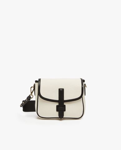  WEEKEND MAX MARA - Túi đeo chéo phom chữ nhật phối nắp gập Gap1 