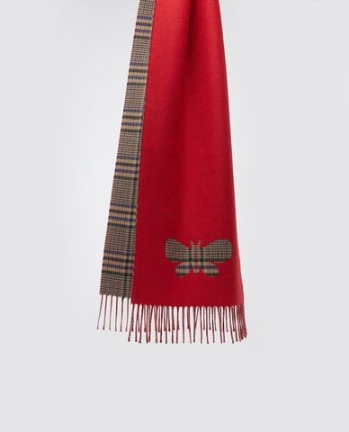  WEEKEND MAX MARA - Khăn choàng nữ dài phối tua rua Giara 