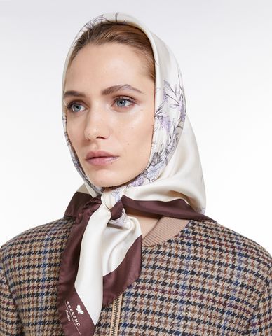  WEEKEND MAX MARA - Khăn choàng nữ phom vuông Ieti 