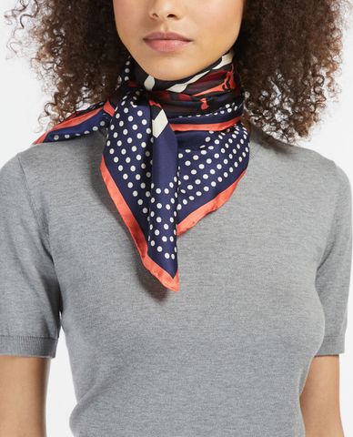  WEEKEND MAX MARA - Khăn choàng nữ họa tiết hoa Calore 