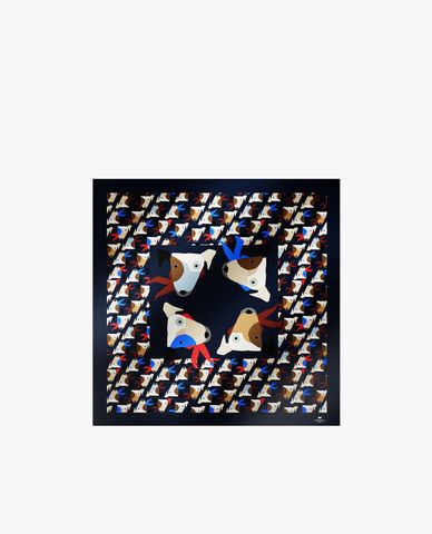  WEEKEND MAX MARA - Khăn choàng nữ phom vuông Onesto 